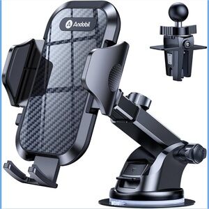 andobil Car Phone Holder, 2025 Military-Grade 89lbs
